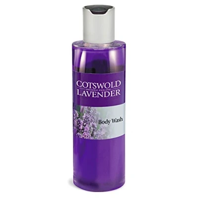 Image of Lavender Body Wash 200ml 100% Grown in Cotswold, England. Made the UK