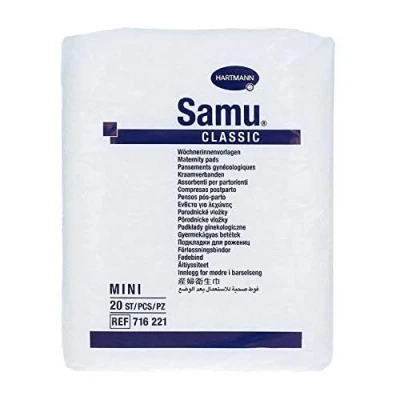 Image of Samu Classic Mini Weekly Pads Postpartum 1 x 20 Pieces