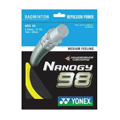 Image of YONEX Nanogy 98 Yellow Badminton String