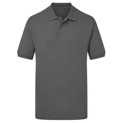 Image of UCC 50/50 240gsm Unisex Pique Polo Charcoal XL