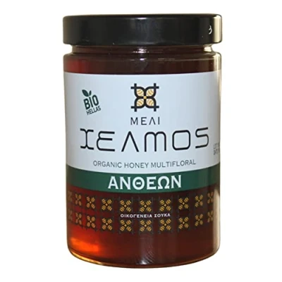 Image of Helmos Greek Organic Multifloral Honey 800 g