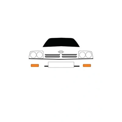 Image of Opel Manta GTE Retro Motor Company Greeting Card