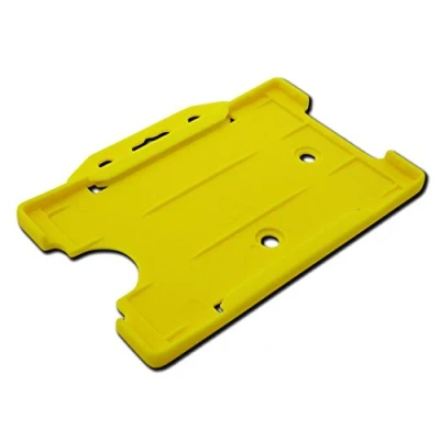 Image of ID Card It 25 x Pass Badge Holder for Lanyards and Retractable Reels (Yellow)