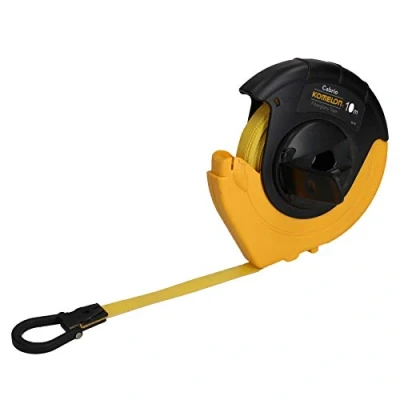 Image of Surveyors Building Builders Fibreglass Tape Measure Measuring Tool 10m / 33 ft