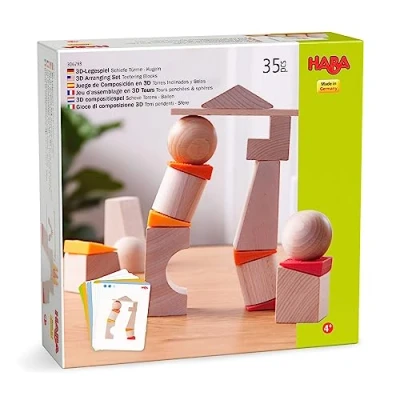 Image of HABA Creative Blocks Building with Wedges Ball
