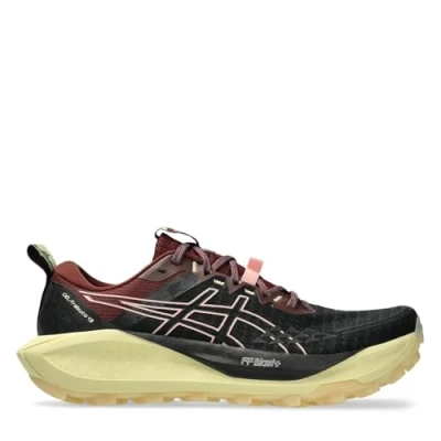 Image of Asics GEL Trabuco 13 Trail running shoes, Women&#039;s, Size: 9.5, Black/wild blossom shoes