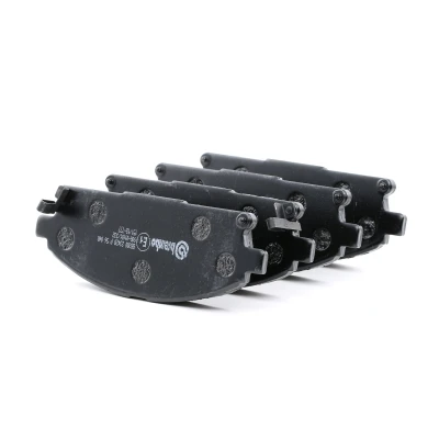 Image of 7566D691, 7566D855 Brake pad set BREMBO P 56 040 with acoustic wear warning without accessories NISSAN: X Trail, Elgrand, Serena, HONDA: Elysion I