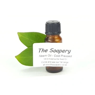 Image of Neem Oil 10ml Cold Pressed, Virgin, Unrefined 100% Natural