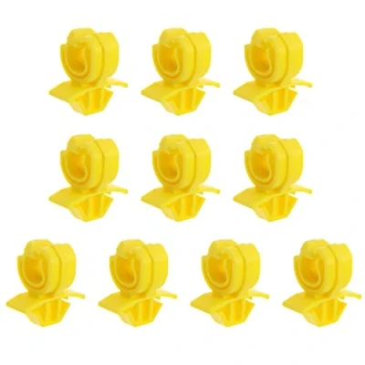 Image of OTOTEC 10Pcs Bonnet Support Rod Clips Replacement 13249044 1180938 Compatible with Vauxhall Astra K Mk7/Corsa D/Corsa E/Vectra C/Signum Stay Clip