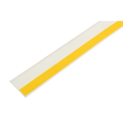 Image of Schellenberg 66402 Window Strip Self Adhesive with Soft Lip 50 x 1500 mm White Flat Made of Flexible PVC for Blending Joints and Transitions on Windows, Cupboards or Doors