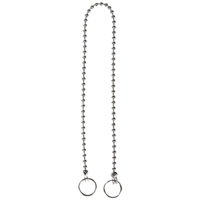 Image of FACKELMANN 61036 Tecno Valve Chain 30 cm Chrome Plated Brass