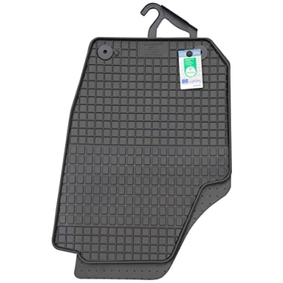Image of Rubber Mat Skoda Fabia II (Type 54) 2007 + Original Quality Foot Mats Set of 4/Black