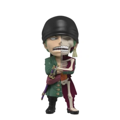 Image of Mighty Jaxx One Piece: Zoro Wanted Edition XXRAY 6 Inch Collectible Figurine