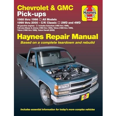 Image of Chevrolet &amp; GMC Pick Ups, 2WD 4WD (88 00) (Haynes Manuals)