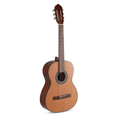 Image of Gewa VG500136 classical guitar Student Cedar 7/8 size natur open pore matt