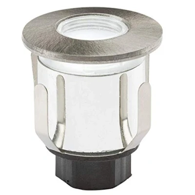 Image of KnightsBridge IP65 0.6W LED Mini Walk Over Ground Light With 3 Bezels White
