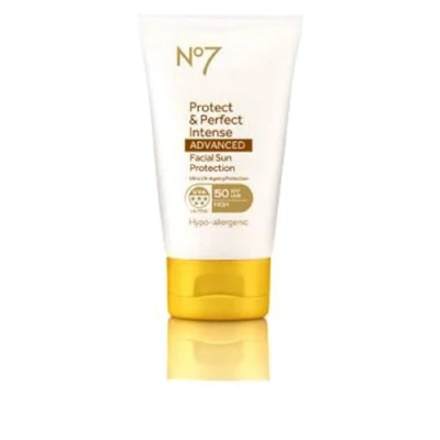 Image of No7 Protect &amp; Perfect Intense ADVANCED Facial Suncare SPF50+ 50ml