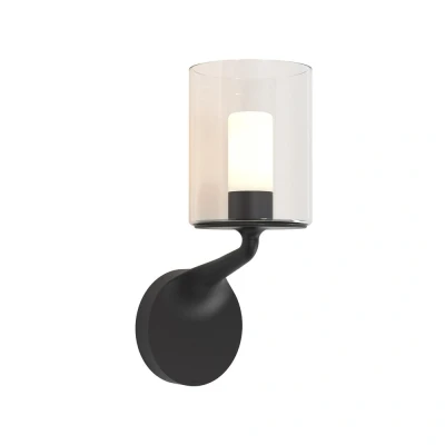 Image of Astro Elena Bathroom Wall Light IP44 Rated (Matt Black), G9 Lamp, Designed in Britain 1453003 3 Years Guarantee