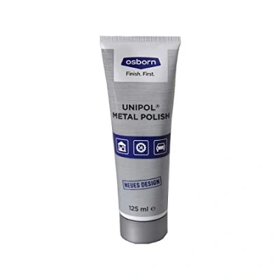 Image of Unipol Polishing Paste, 125 ml Universal for Silver, Steel, Brass, Copper, Tin, Chrome, Aluminum