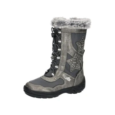 Image of Lico Cathrin Snow Boot, Silver grey, 1.5 UK Child