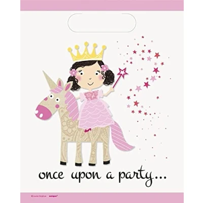 Image of Princess &amp; Unicorn Party Bags, Pack of 8