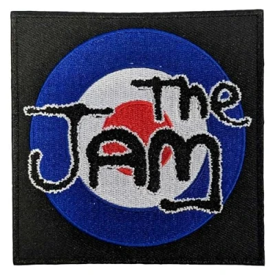 Image of Rock Off officially licensed products The Jam Spray Target Logo Woven Patch One Size