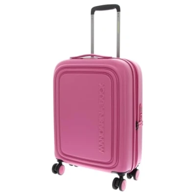 Image of Mandarina Duck LOGODUCK + Trolley Cabin EXP, Red Violet, 41 cm x 21 55 cm, Linea iconica di in policarbonato