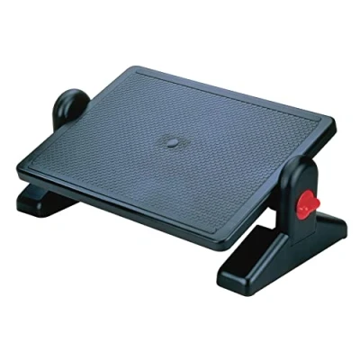 Image of Q Connect Ergonomic Adjustable Footrest Platform Size 540x265mm Black 29200 70