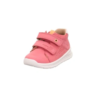 Image of Superfit Boy&#039;s Girl&#039;s Breeze First Walker Shoe, Pink Orange 5510, 3.5 UK Child