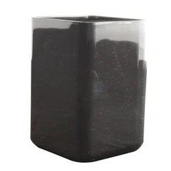 Image of Q Connect Executive Pen Pot Black Ref KF21696