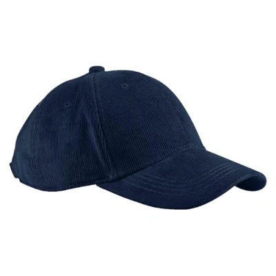 Image of Beechfield EarthAware Organic Cord Baseball Cap Sun Hat, Running Accessories, Trucker Mens Cap, Womens Unisex Hat 100% Cotton Corduroy