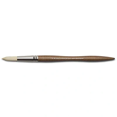 Image of Winsor &amp; Newton Oil Painting Brush, Brown, Nr. 20 Rundpinsel