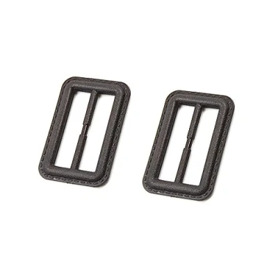 Image of Rectangle Simple Buckle for Women Dresses Coat Men Jacket Belt Bag DIY Sewing Craft Accessory Coffee 40mm