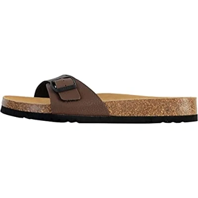 Image of Scholl Men&#039;s Simon Sandal, Black, 7 UK