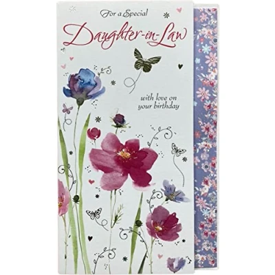 Image of Daughter in Law Birthday Card