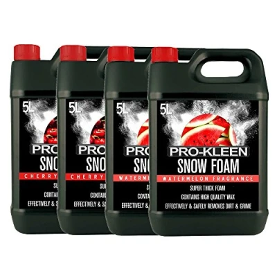 Image of 2 x 5 Litres Pro Kleen Watermelon Snow Foam with Wax and Cherry