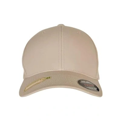 Image of Flexfit Unisex Recycled Polyester Baseball Cap, khaki, L XL UK