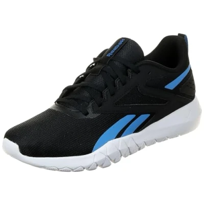 Image of Reebok Flexagon Energy Tr 4 Sneaker Men&#039;s, Black Kinetic Blue Footwear White, 5.5 UK