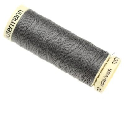 Image of Gutermann Sew All Polyester Thread, Steel Wool 0496, 100 m