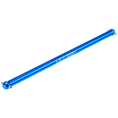 Image of TAMIYA 300054501 54501 Replacement Part TT 02 Aluminium Central Drive Shaft, Blue