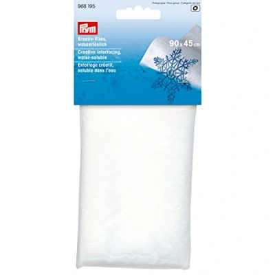 Image of Prym 90 x 45 cm Creative Interfacing, White, Polyester, 10 mm