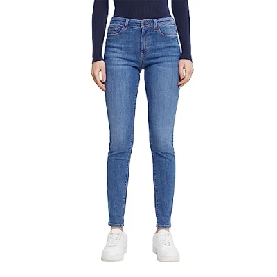 Image of ESPRIT Women&#039;s 993ee1b301 Jeans, 902/Blue Medium Wash, 24 W/34 L