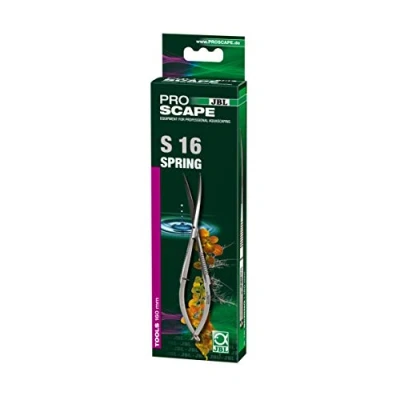 Image of JBL ProScape Tool S 16 spring, Curved spring scissors for mosses and lawn plants in aquariums