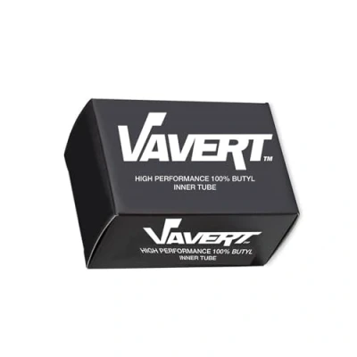 Image of Contrast Vavert 8&quot; x 2.125 E Scooter Inner Tube with Straight Schrader Valve