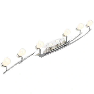 Image of Lindby Danil downlight with glass lampshades