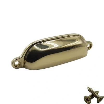 Image of M4TEC Cup Kitchen Cabinet Door Handles Cupboards Drawers Bedroom Furniture Pull Handle Karat Gold. VG4 Series: 96 mm