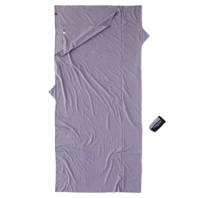Image of Cocoon TravelSheet Insect Shield Egytian Cotton XL, elephant grey