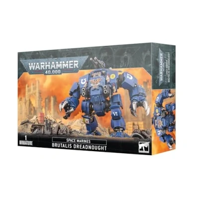 Image of Games Workshop Warhammer 40,000 Space Marines: Brutalis Dreadnought, Blue