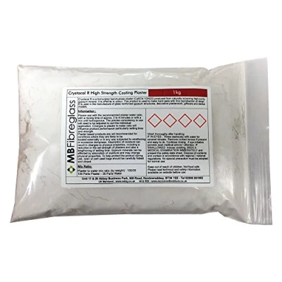 Image of Polycraft Crystacal R Hard White High Strength Casting Plaster 1kg