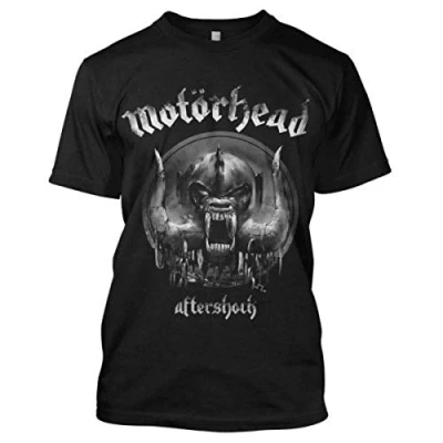 Image of Motorhead Men&#039;s DS EXL Aftershock Short Sleeve T Shirt, Black, X Large